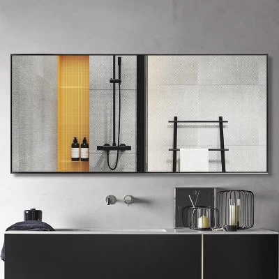 Brenda Oversize Bathroom/Vanity Mirror, Large Full Length Mirror, Leaning Against The Wall - The Pop Home 1 Brenda Oversize Bathroom/Vanity Mirror, Large Full Length Mirror, Leaning Against The Wall - The Pop Home