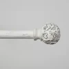 Exclusive Home Vine 1" Curtain Rod And Finial Set