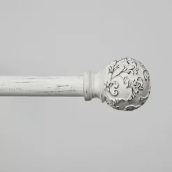 Exclusive Home Vine 1" Curtain Rod And Finial Set