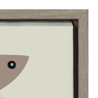 18" X 24" Sylvie Under The Sea Framed Canvas Wall Art By Rachel Lee Gray - Kate And Laurel 2 18" X 24" Sylvie Under The Sea Framed Canvas Wall Art By Rachel Lee Gray - Kate And Laurel - Image 2