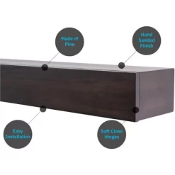 Houston Wooden Fireplace Mantel Shelf With Hidden Compartment | Beautiful Wooden Rustic Shelf - Mantels Direct 13 Houston Wooden Fireplace Mantel Shelf With Hidden Compartment | Beautiful Wooden Rustic Shelf - Mantels Direct -Home Decoration Store GUEST caed43a8 337a 4cb8 9c7a faddd55f8bc8