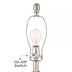 360 Lighting Kate Table Lamp 24 3/4" High Ceramic Green Oatmeal Drum Shade For Bedroom Living Room Bedside Nightstand Office Kids Family House Home -Home Decoration Store GUEST ccb353e4 a059 4b7c a99c 813bfabb3eb7