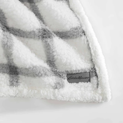 50"x60" Bunkhouse Plaid Reversible Throw Blanket - Eddie Bauer 3 50"x60" Bunkhouse Plaid Reversible Throw Blanket - Eddie Bauer - Image 3