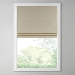 Aberdeen Printed Faux Silk Room Darkening Cordless Roman Blinds And Shade Taupe -Home Decoration Store GUEST ce161233 9c39 4773 9ea7 4bca43de643c