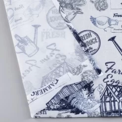 Kate Aurora Rooster Toile Complete 3 Pc Café Kitchen Curtain Tier And Valance Set -Home Decoration Store GUEST ce4c78d6 e5c1 48d5 a341 8dd1e293473c