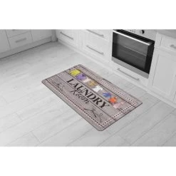 World Rug Gallery Laundry Room Standing Mat -Home Decoration Store GUEST cf6364e6 2d5b 4a6e 9e0f 2378c93da5de