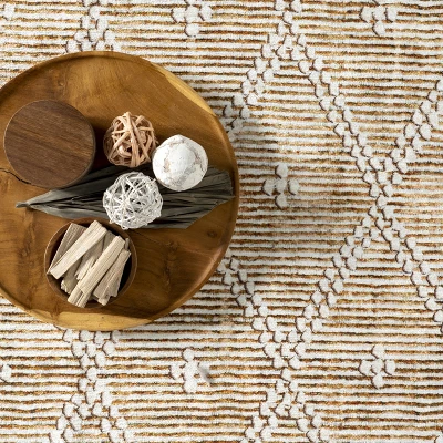 NuLOOM Úna Lattice Stain-Resistant Machine Washable Area Rug 5 NuLOOM Úna Lattice Stain-Resistant Machine Washable Area Rug - Image 5