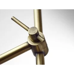 LED Vera Floor Lamp Antique Brass (Includes LED Light Bulb) - Adesso -Home Decoration Store GUEST d0b7ef29 fa3b 4fc0 bf2d fbc4febf196b