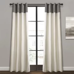 84" X 52" Milo Linen Window Curtain Panels Set - Lush Décor -Home Decoration Store GUEST d15f474b 7169 4626 aee6 61744b0f2d04