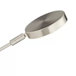 360 Lighting Modern Floor Lamp LED 50" Tall Satin Nickel White Acrylic Diffuser Adjustable For Living Room Reading Bedroom Office -Home Decoration Store GUEST d1de50e4 fe46 4b73 8c37 b22d8c883ec5