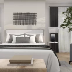 Metal Geometric Overlapping Lines Cross Hatch Wall Decor Black - Olivia & May -Home Decoration Store GUEST d4809ce2 be8e 49c0 b297 e885531c4873