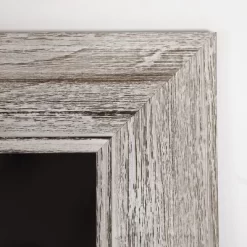 HOMCOM 64"x21" Wood Full Length Mirror, Farmhouse Decorative Wall Mirror, Hanging And Leaning Floor Mirror, Vertical Or Horizontal, Distressed Gray -Home Decoration Store GUEST d4b1950b 25d1 4b38 9f01 6b1ba0a3f97b