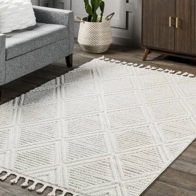 Arvin Olano X RugsUSA - Balboa Textured Tile Area Rug 8 Arvin Olano X RugsUSA - Balboa Textured Tile Area Rug - Image 8