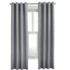 Habitat Margaret Light Filtering Provide Daytime Privacy Woven Textured Pattern Grommet Curtain Panel Grey