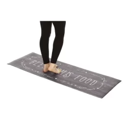 55" X 19" Bless This Food Kitchen Runner Rug - J&V Textiles