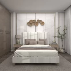 Metal Plate Wall Decor With Embossed Design Gold - Olivia & May -Home Decoration Store GUEST d95b1b70 6333 48c4 8c8c 87c18c08af2e