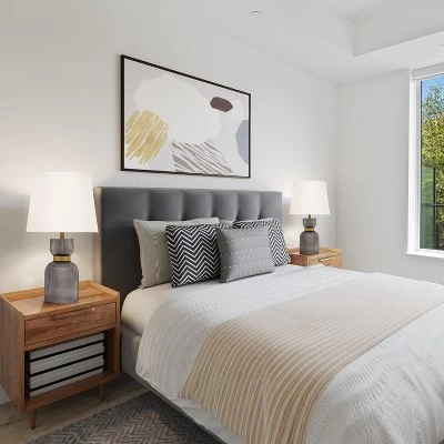 Set Of 2 15.25" Kaia Cylinder Base Table Lamps - River Of Goods 1 Set Of 2 15.25" Kaia Cylinder Base Table Lamps - River Of Goods