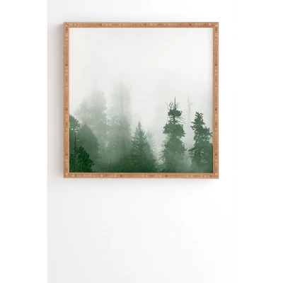 Nature Magick Forest Adventure Bamboo Framed Wall Art Green - Deny Designs 3 Nature Magick Forest Adventure Bamboo Framed Wall Art Green - Deny Designs - Image 3