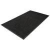 3'x5' Rectangle Solid Nylon Floor Mat Black - Guardian