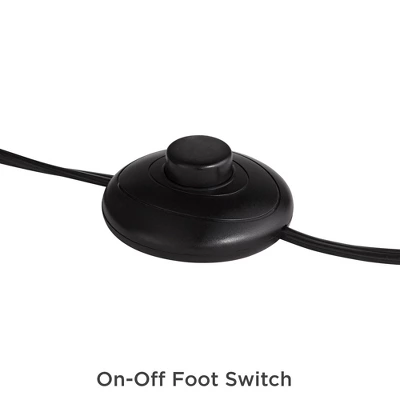 Possini Euro Design Modern Pharmacy Floor Lamp 54" Tall Matte Black Warm Gold Adjustable Metal Shade For Living Room Reading House 6 Possini Euro Design Modern Pharmacy Floor Lamp 54" Tall Matte Black Warm Gold Adjustable Metal Shade For Living Room Reading House - Image 6