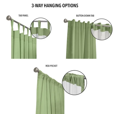 Thermalogic Weathermate Topsions Room Darkening Provides Daytime And Nighttime Privacy Curtain Panel Pair Sage 2 Thermalogic Weathermate Topsions Room Darkening Provides Daytime And Nighttime Privacy Curtain Panel Pair Sage - Image 2