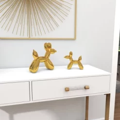 Set Of 2 Ceramic Balloon Dog Sculptures - Olivia & May 26 Set Of 2 Ceramic Balloon Dog Sculptures - Olivia & May -Home Decoration Store GUEST dcb0fad5 af53 426f aebd 835609926377