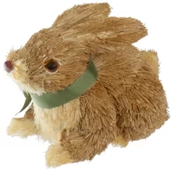 Northlight 8" Brown Sisal Bunny Rabbit Easter Figure -Home Decoration Store GUEST dd01669f 0f47 472c b9f7 bdc50c1d65ff