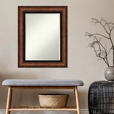 25" X 31" Beveled Vogue Bronze Wall Mirror - Amanti Art 7 25" X 31" Beveled Vogue Bronze Wall Mirror - Amanti Art - Image 7