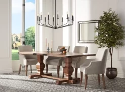 Uttermost Palais Round Vanity Decorative Wall Mirror Vintage Rustic Beveled Mottled Bronze Beaded Frame 30" Wide For Bathroom Bedroom Living Room Home -Home Decoration Store GUEST de00ac88 a6b0 45a9 90c6 284b669fc1f8