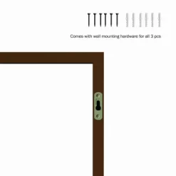 Floating Shelves- Cube Wall Shelf Set With Hidden Brackets, 3 Sizes To Display Decor, Books, Photos, More- Hardware Included By Hastings Home (Black) -Home Decoration Store GUEST de14dabf a452 45a5 b259 58e4d900aff0