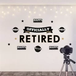 Big Dot Of Happiness Happy Retirement - Peel And Stick Retirement Party Decoration - Wall Decals Backdrop -Home Decoration Store GUEST dfff2bd4 0cf6 400a ba0f 5d39d98bb708