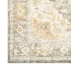 2'x8' Runner Salina Vintage Medallion Area Rug Gray/Gold - Captiv8e Designs 15 2'x8' Runner Salina Vintage Medallion Area Rug Gray/Gold - Captiv8e Designs -Home Decoration Store GUEST e0e316c4 313b 4437 bdd2 c3da0f88d9a9