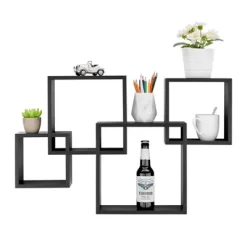 28.35" X 18" Blocchetto Intersecting Cubes Wall Shelf Unit - Danya B. -Home Decoration Store GUEST e0edf74a b0a3 4579 8f7c 21b45a966d7b