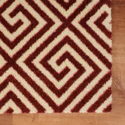 2'x3' ColorStar Greek Grid Door Mat Red Rust - Bungalow Flooring -Home Decoration Store GUEST e1181a13 3828 4d7d aef1 53c66420fcbe