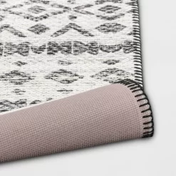 Diamond Printed Accent Aztec Rug Black - Opalhouse™ -Home Decoration Store GUEST e3046680 f1c2 4786 85e6 13127e4d5137