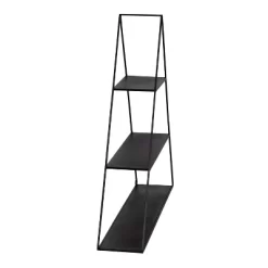 Honey-Can-Do Triangle Metal Wall Shelf Black 14 Honey-Can-Do Triangle Metal Wall Shelf Black -Home Decoration Store GUEST e39c3e34 978d 4e9e a1b4 f04f6aa3c6cc