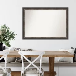 40" X 28" Non-Beveled Bark Rustic Char Narrow Wall Mirror - Amanti Art -Home Decoration Store GUEST e3e60094 59f4 48cd bf7e 3320d8e44f49