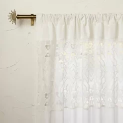 1pc Sheer Banded Geo Macrame Window Curtain Panel White - Opalhouse™ Designed With Jungalow™ 7 1pc Sheer Banded Geo Macrame Window Curtain Panel White - Opalhouse™ Designed With Jungalow™ -Home Decoration Store GUEST e45ca8b5 c8fb 4bcd 9418 e1344d66992c