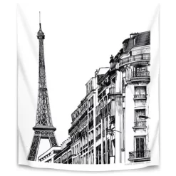 Americanflat Paris By Claudia Libenberg Wall Tapestry -Home Decoration Store GUEST e50032fa 6b7b 484d a79e d5b940868285