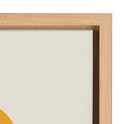 22" X 33" Sylvie Cow Framed Canvas Wall Art By Rachel Lee Natural - Kate And Laurel 2 22" X 33" Sylvie Cow Framed Canvas Wall Art By Rachel Lee Natural - Kate And Laurel - Image 2