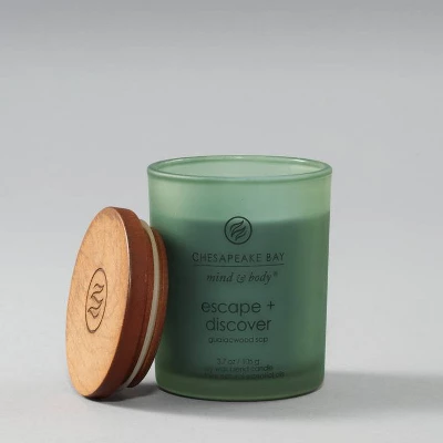 Glass Jar 3-Wick Mind & Body Escape & Discover Candle - Chesapeake Bay Candle 2 Glass Jar 3-Wick Mind & Body Escape & Discover Candle - Chesapeake Bay Candle - Image 2