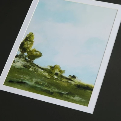 Across The Plains Framed Glass Wall Art Double Mat - Martha Stewart 5 Across The Plains Framed Glass Wall Art Double Mat - Martha Stewart - Image 5