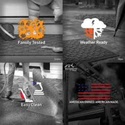 3' Aqua Shield Pine Tree Skirt Round Mat Evergreen - Bungalow Flooring -Home Decoration Store GUEST e76cc85e ad2a 460b af82 07a73da27001 1