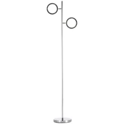HOMCOM Ultra-Bright Floor Lamp With 180° Adjustable-Head LED Lighting For Bedroom, Living Room Office, & More, Tree Standing Lamp, 800 Lumens, Chrome 7 HOMCOM Ultra-Bright Floor Lamp With 180° Adjustable-Head LED Lighting For Bedroom, Living Room Office, & More, Tree Standing Lamp, 800 Lumens, Chrome -Home Decoration Store GUEST e79f047c 5b04 4766 a45f af8496a94191