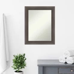 Hardwood Non-Beveled Wood Bathroom Wall Mirror -Home Decoration Store GUEST e7c590e7 0455 4e71 bdd5 4ddd59237702