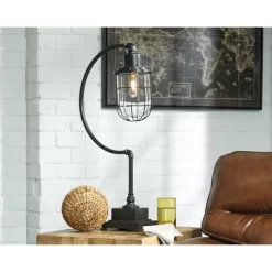 Jae Desk Lamp Antique Black - Signature Design By Ashley -Home Decoration Store GUEST ea91073c 4405 4a27 9cf1 b49bee1f8004