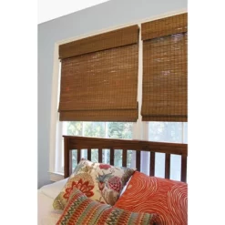 Radiance Cape Cod 28-in Cordless Maple Roman Shade