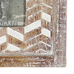 Natural Wood 5 X 7 Inch Whitewash Pattern Decorative Wood Picture Frame - Foreside Home & Garden -Home Decoration Store GUEST ed808116 ea4f 4025 890d d243317efafa