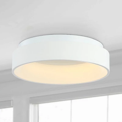 17.75" Ring Flush Mount Ceiling Light (Includes Energy Efficient Light Bulb) - JONATHAN Y 5 17.75" Ring Flush Mount Ceiling Light (Includes Energy Efficient Light Bulb) - JONATHAN Y - Image 5