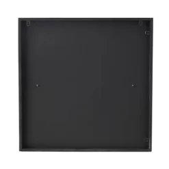 24" X 24" Metal Abstract Overlapping Lines Wall Decor With Black Backing Black - CosmoLiving By Cosmopolitan -Home Decoration Store GUEST eeb70ee1 b761 43d9 88a7 29a02486dfbf